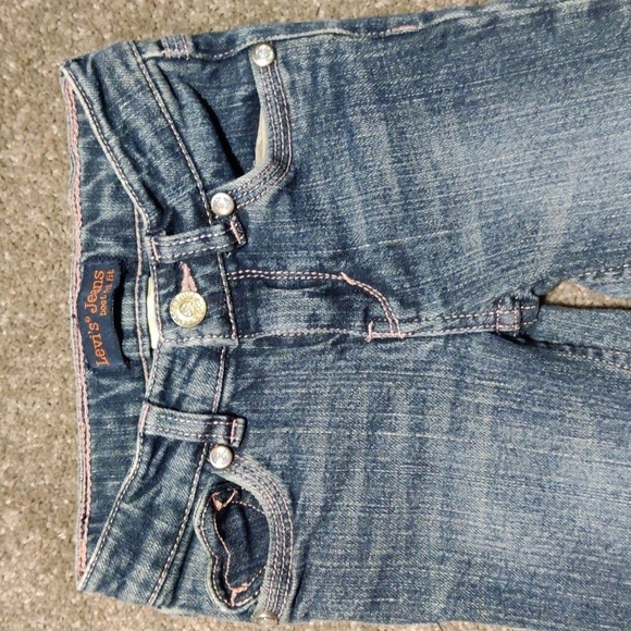 LEVI'S boot cut fit jeans for girls size 2T - Picture 3 of 4
